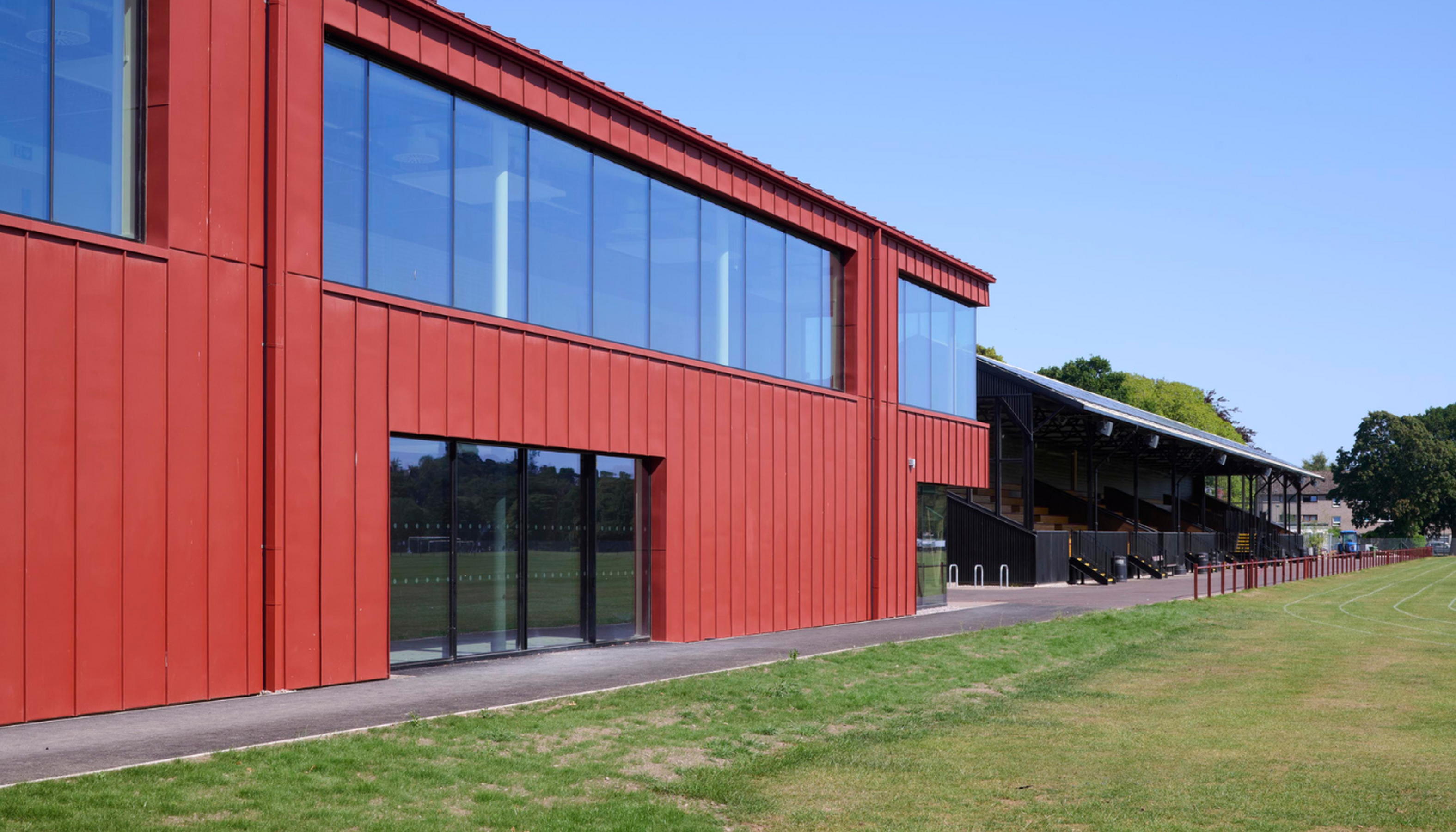 Bught Stadium Glazing